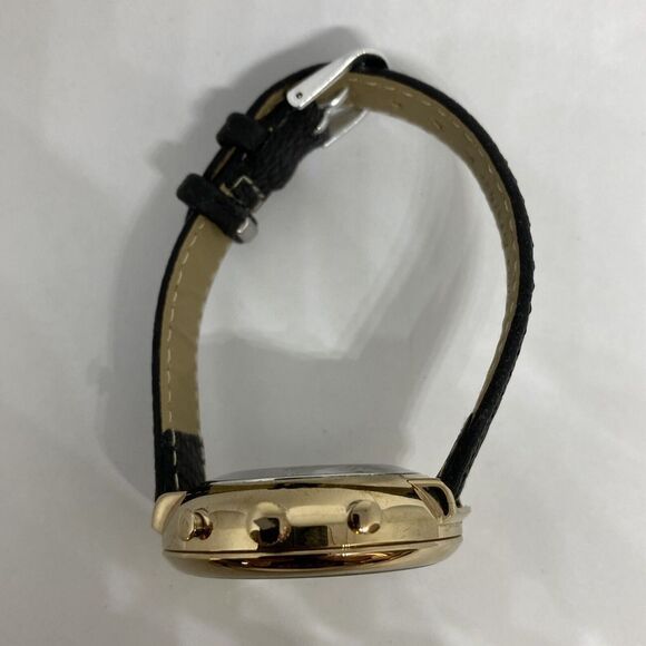 Fossil FTW5023 Women's Black Leather Silver Analog Dial Hybrid Smartwatch XX837 - Picture 8 of 12